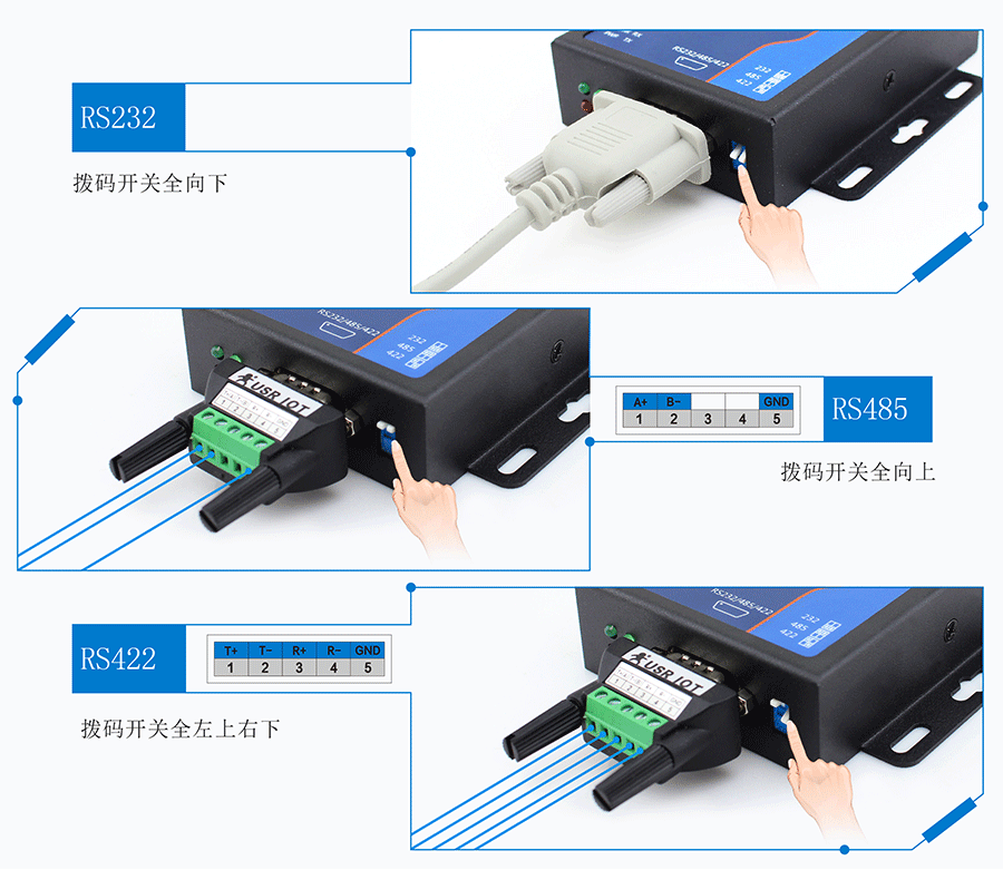 RS485/232/422�δ��ڷ������������`���ГQ